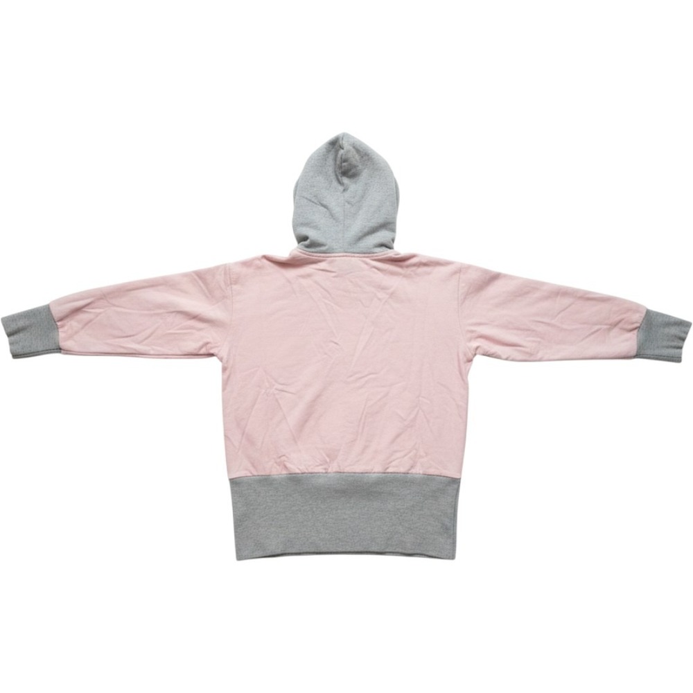 Beaux Art Pink Gray Cotton Full Zip Hoodie and Pants Tracksuit Set XL - Picture 3 of 14